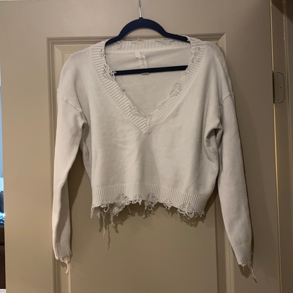 Cropped Sweater - Picture 1 of 4